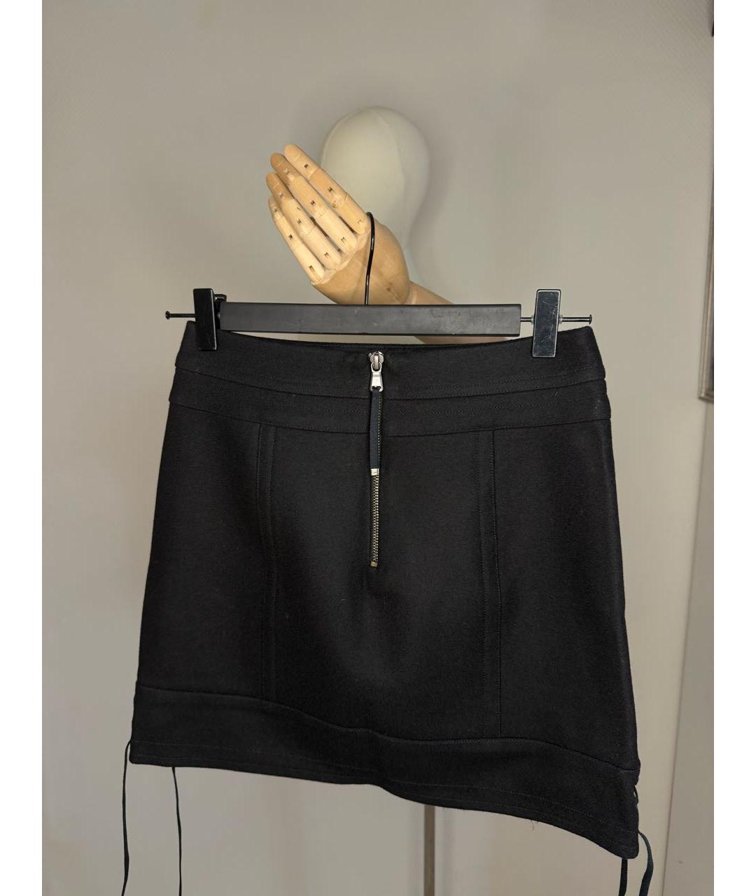 DIESEL Мульти шерстяная юбка мини, фото 5