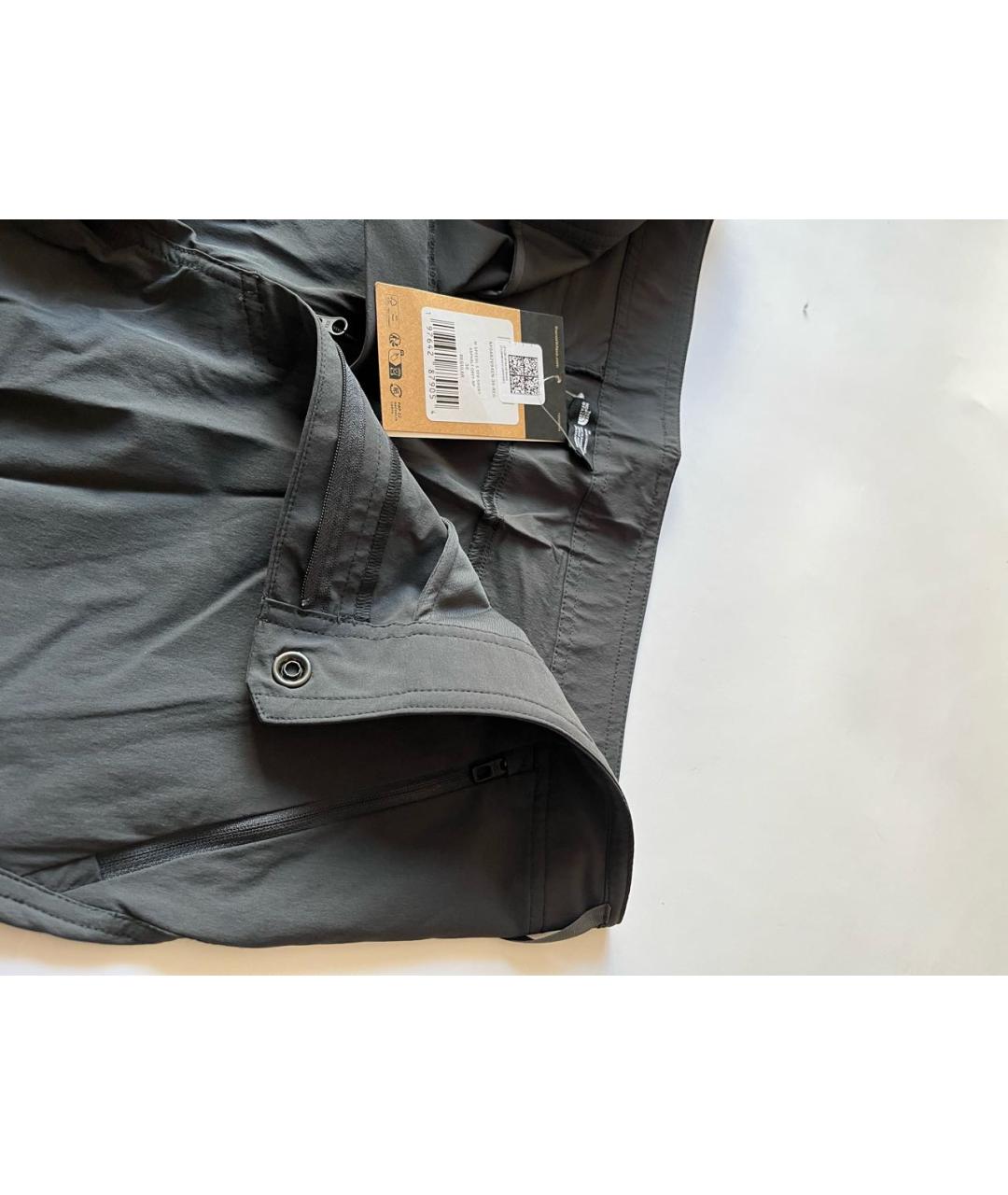 THE NORTH FACE Серые синтетические шорты, фото 8