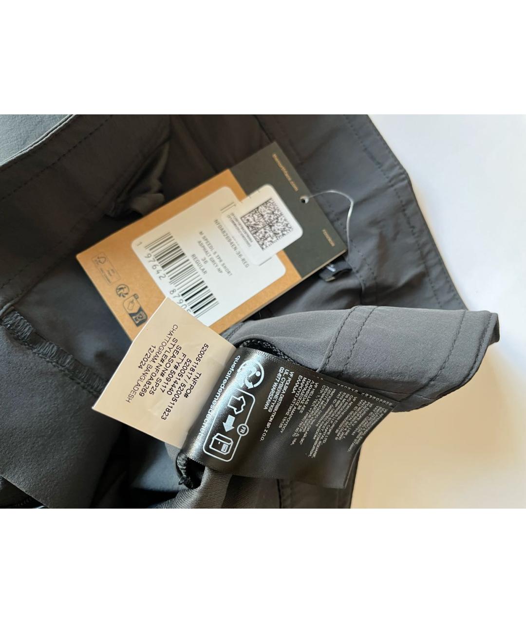 THE NORTH FACE Серые синтетические шорты, фото 7