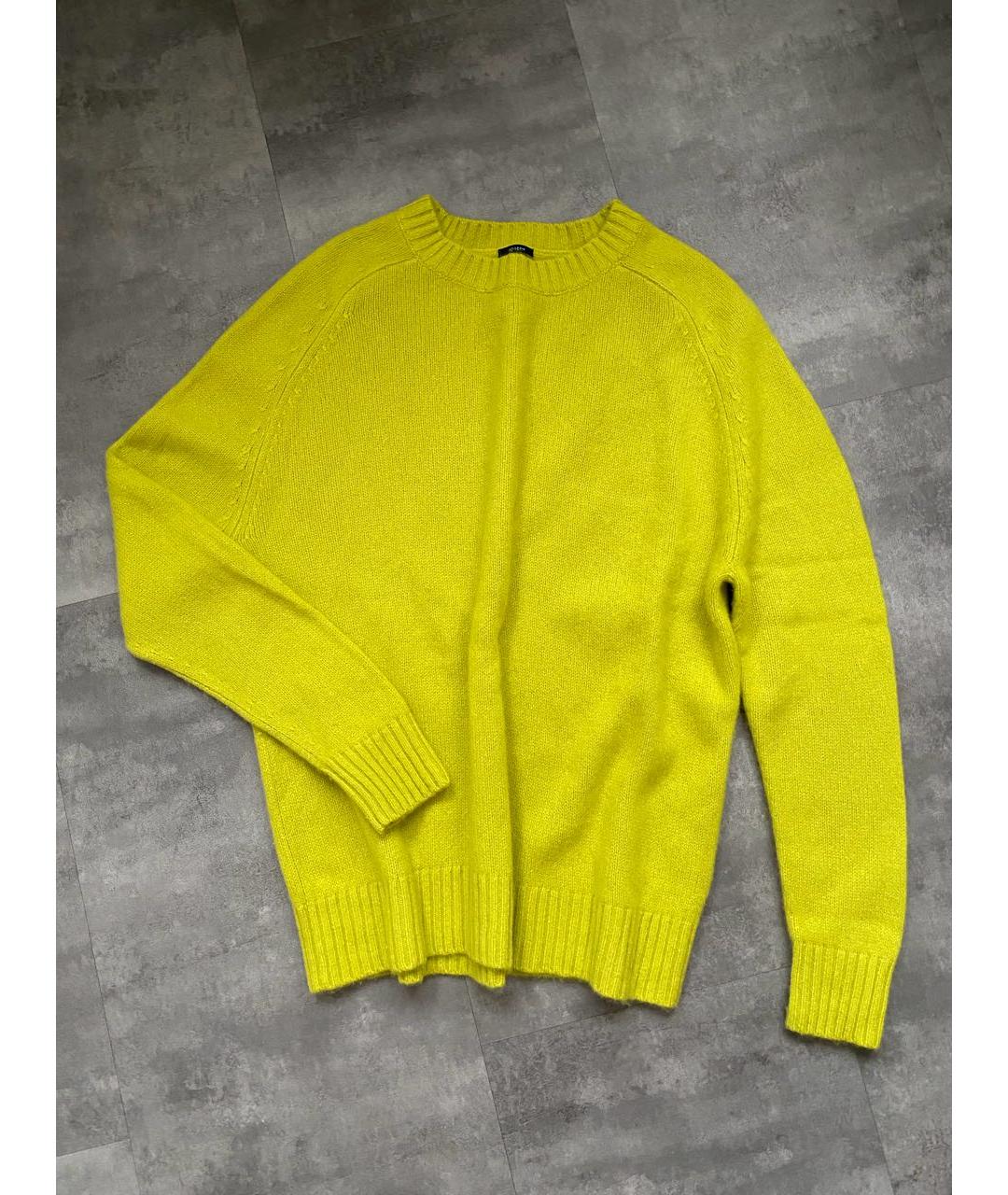 JOSEPH Желтый кашемировый джемпер / свитер, фото 9