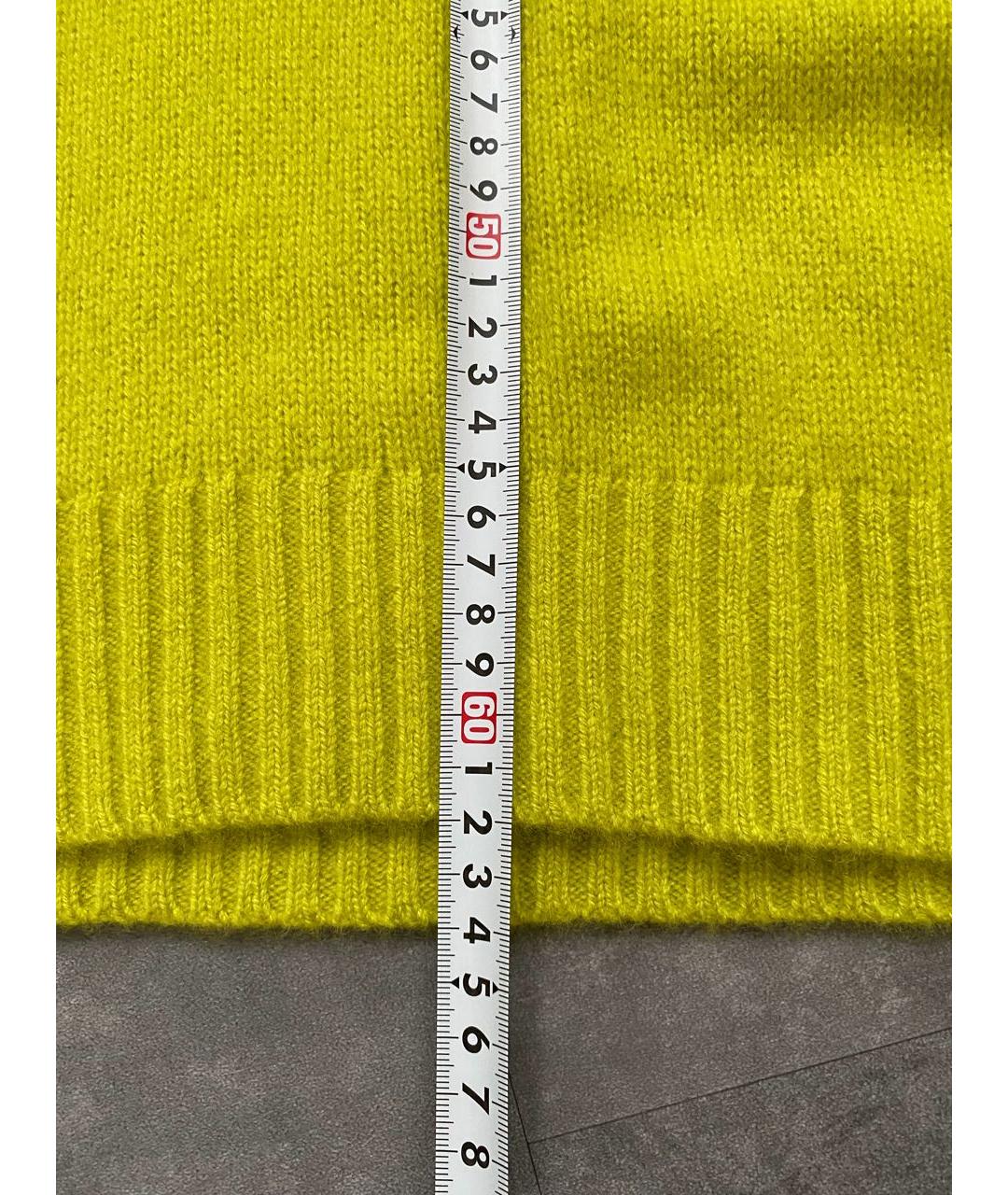 JOSEPH Желтый кашемировый джемпер / свитер, фото 4