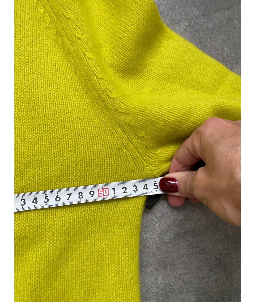 JOSEPH Желтый кашемировый джемпер / свитер, фото 2