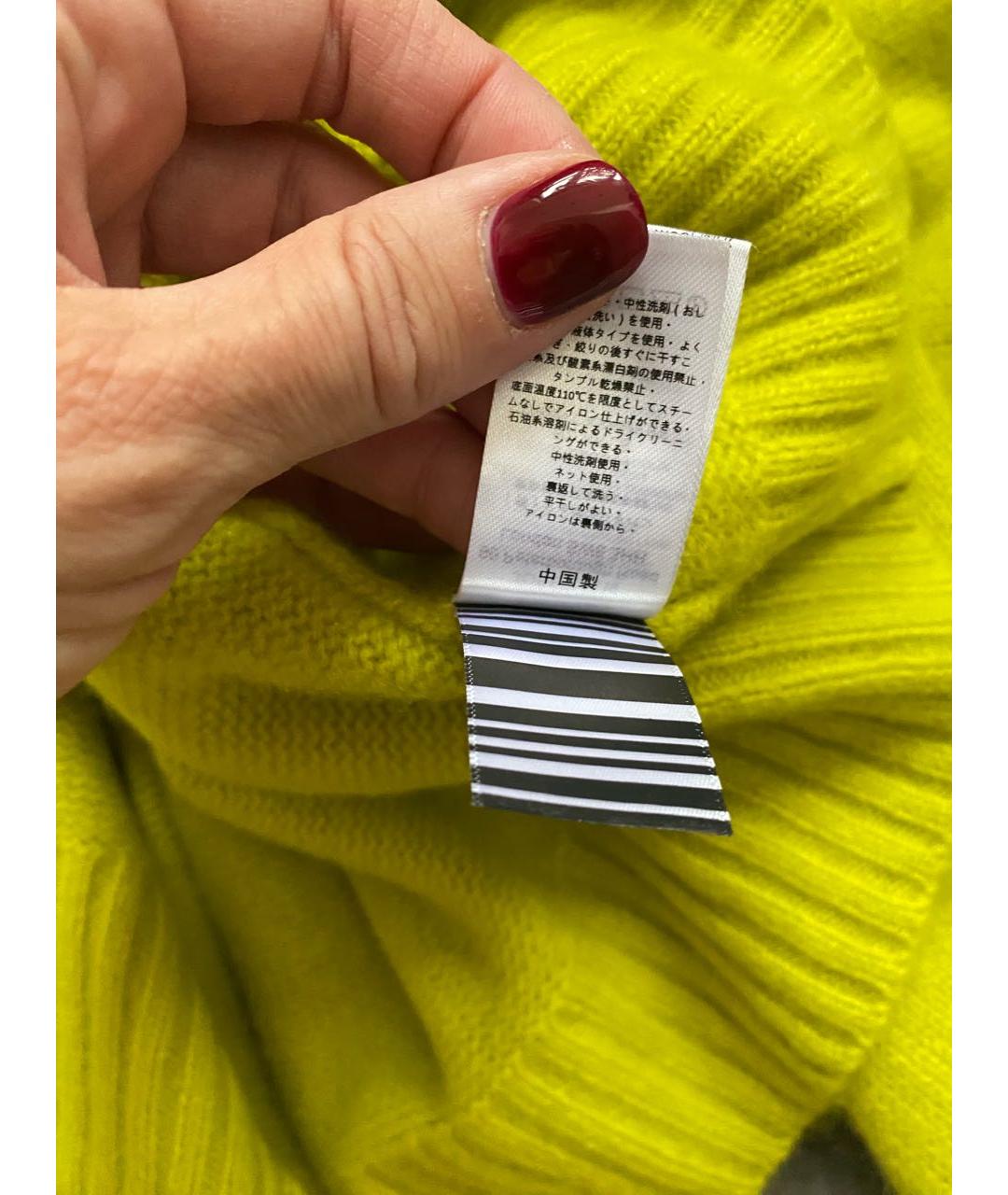 JOSEPH Желтый кашемировый джемпер / свитер, фото 8