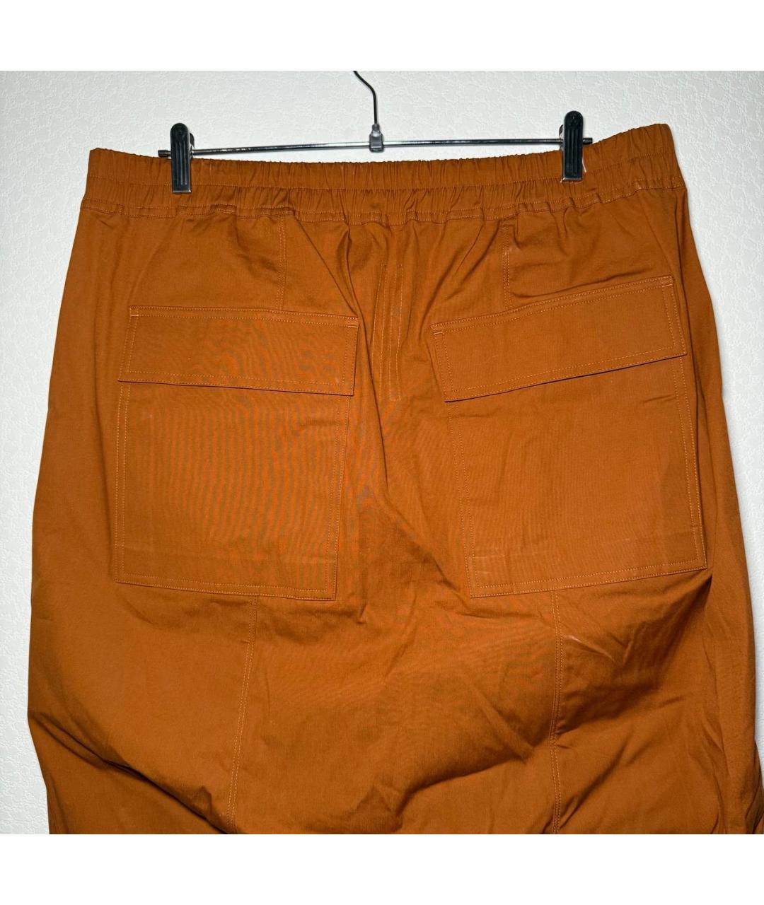 RICK OWENS Коричневые повседневные брюки, фото 7