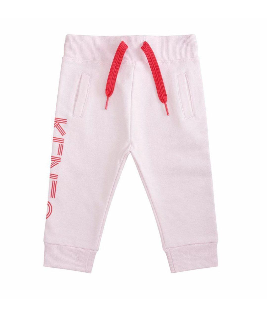 KENZO Розовые хлопковые брюки и шорты, фото 4