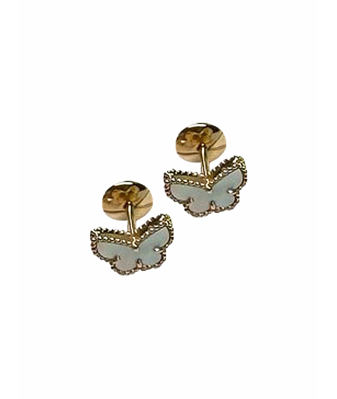 VAN CLEEF & ARPELS Золотые серьги из розового золота, фото 1