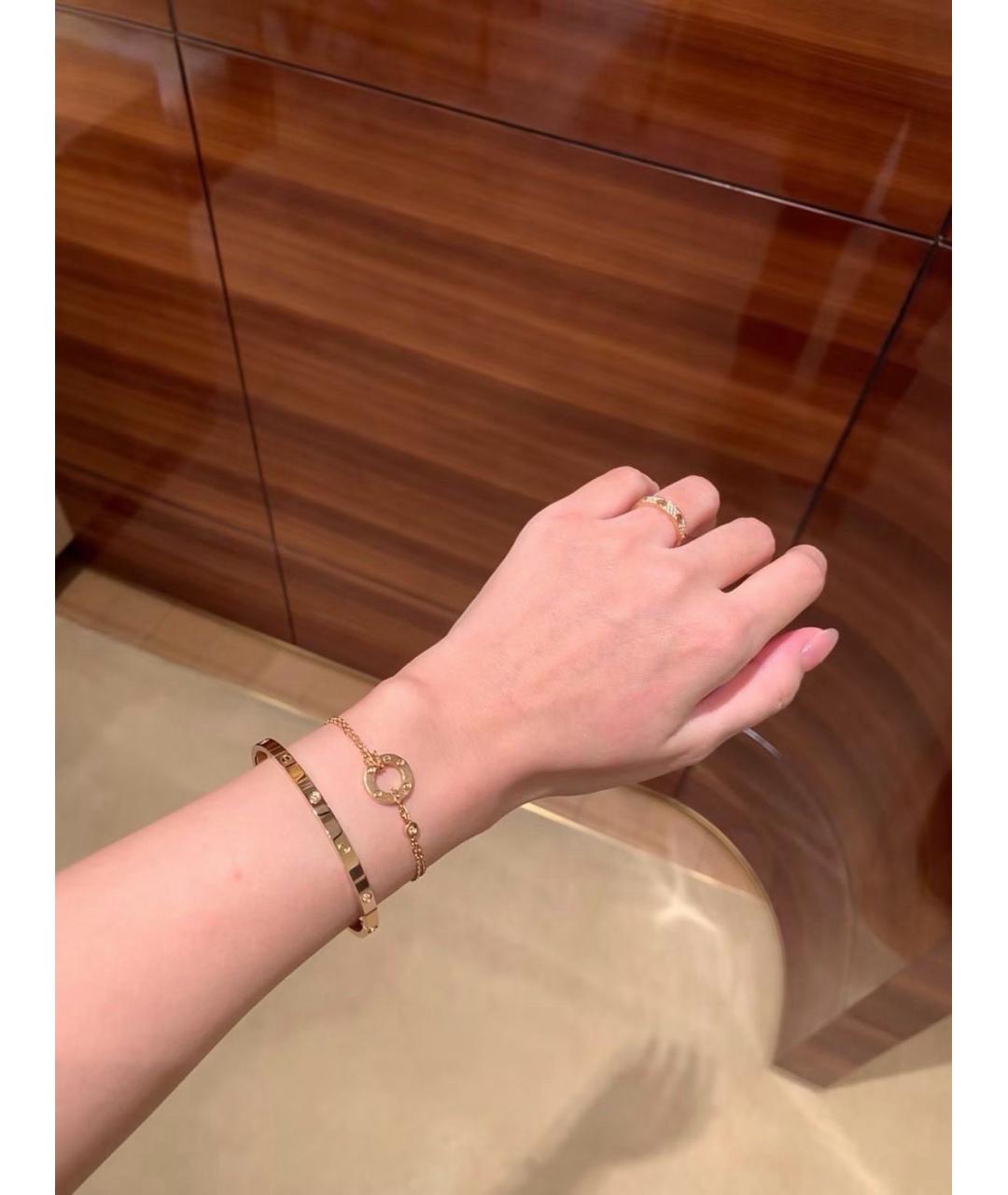 CARTIER Золотой браслет из розового золота, фото 4