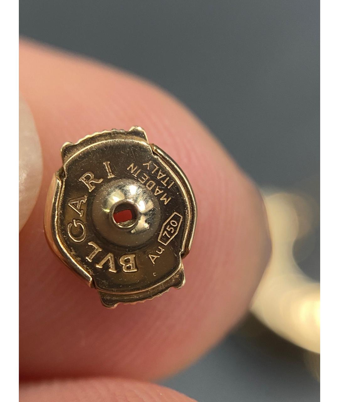 BVLGARI Золотые серьги из розового золота, фото 6