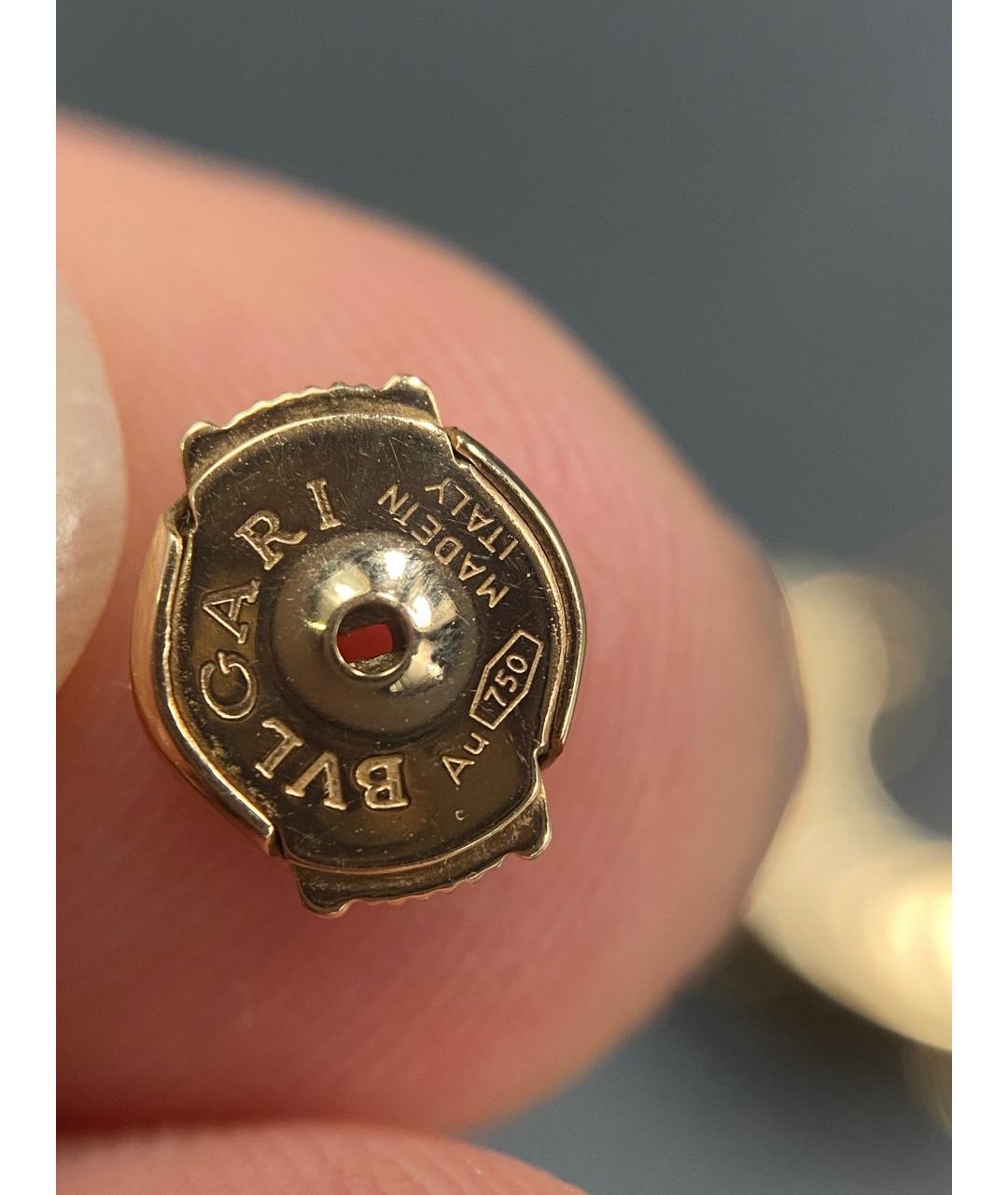 BVLGARI Золотые серьги из розового золота, фото 5