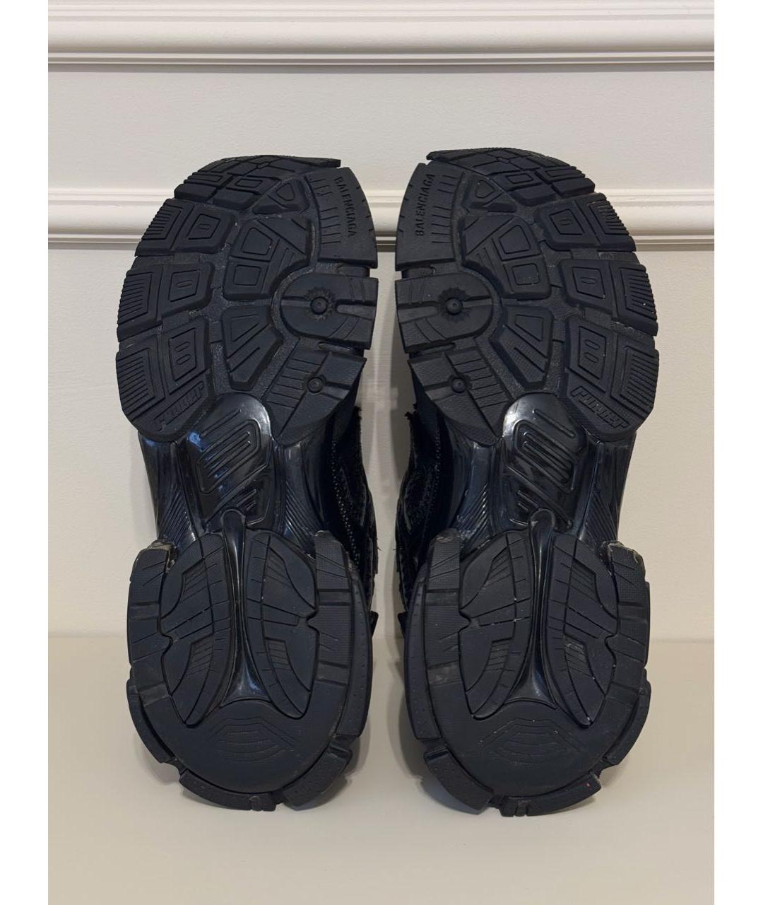 BALENCIAGA Черные текстильные кроссовки, фото 7