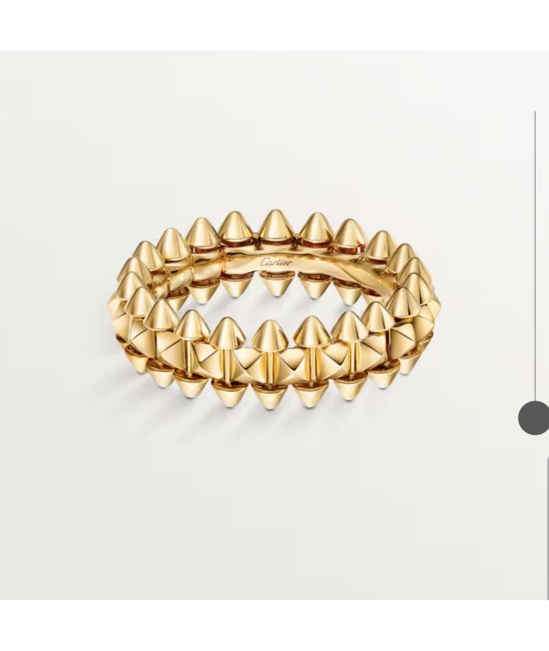 CARTIER Золотое кольцо из желтого золота, фото 4