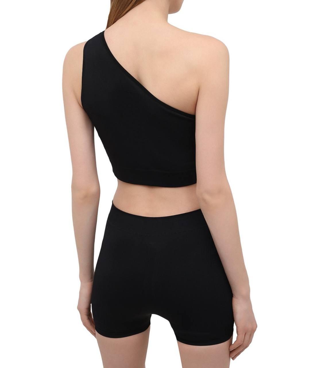 RICK OWENS Черная майка, фото 4