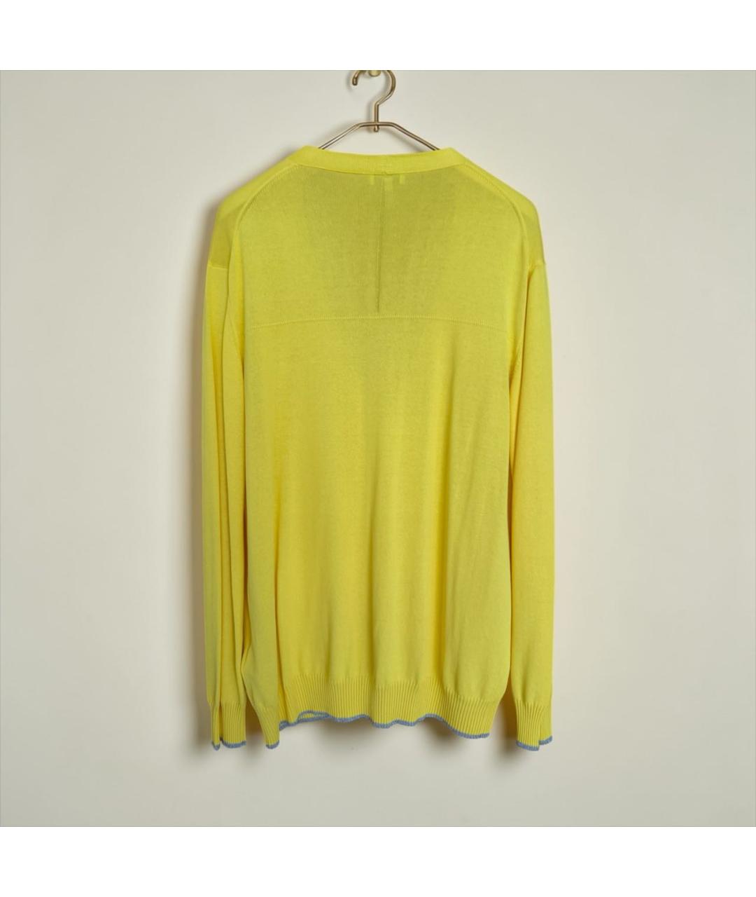ESCADA Желтый вискозный кардиган, фото 2