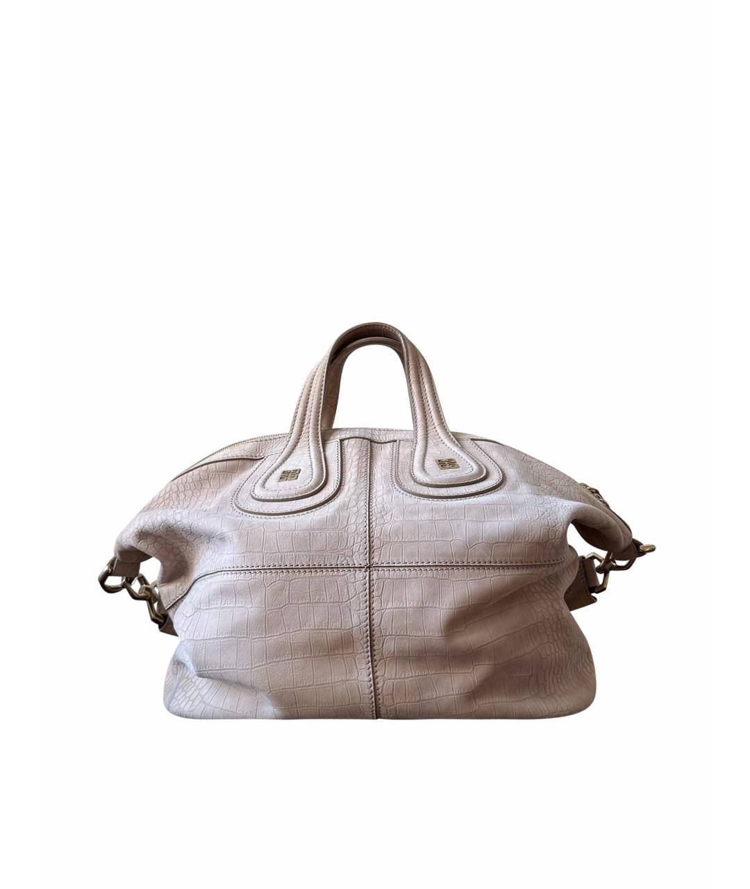 GIVENCHY Бежевая кожаная сумка тоут, фото 1