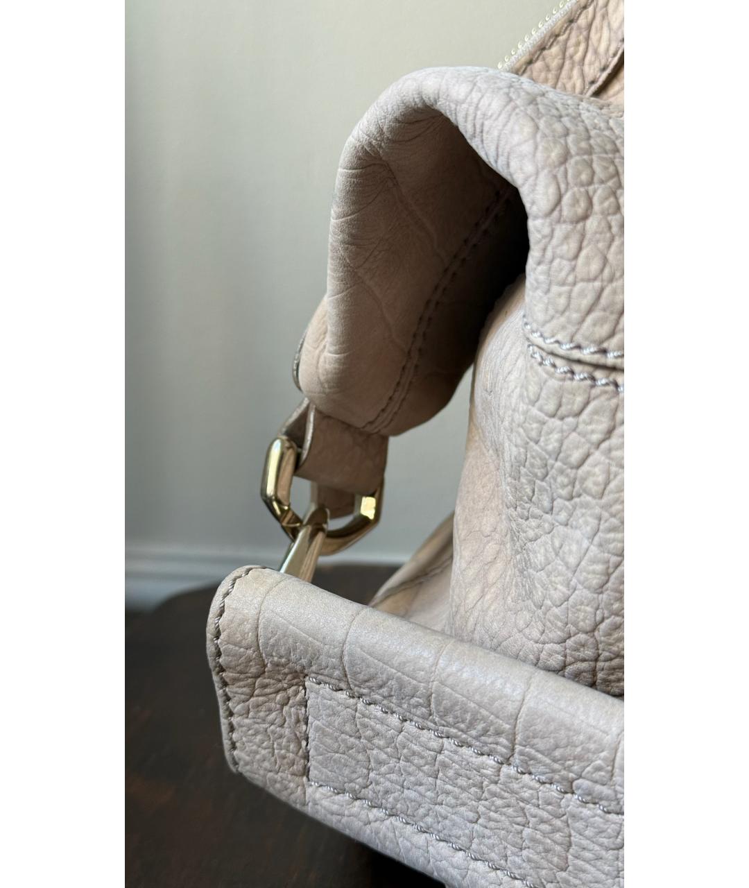 GIVENCHY Бежевая кожаная сумка тоут, фото 4