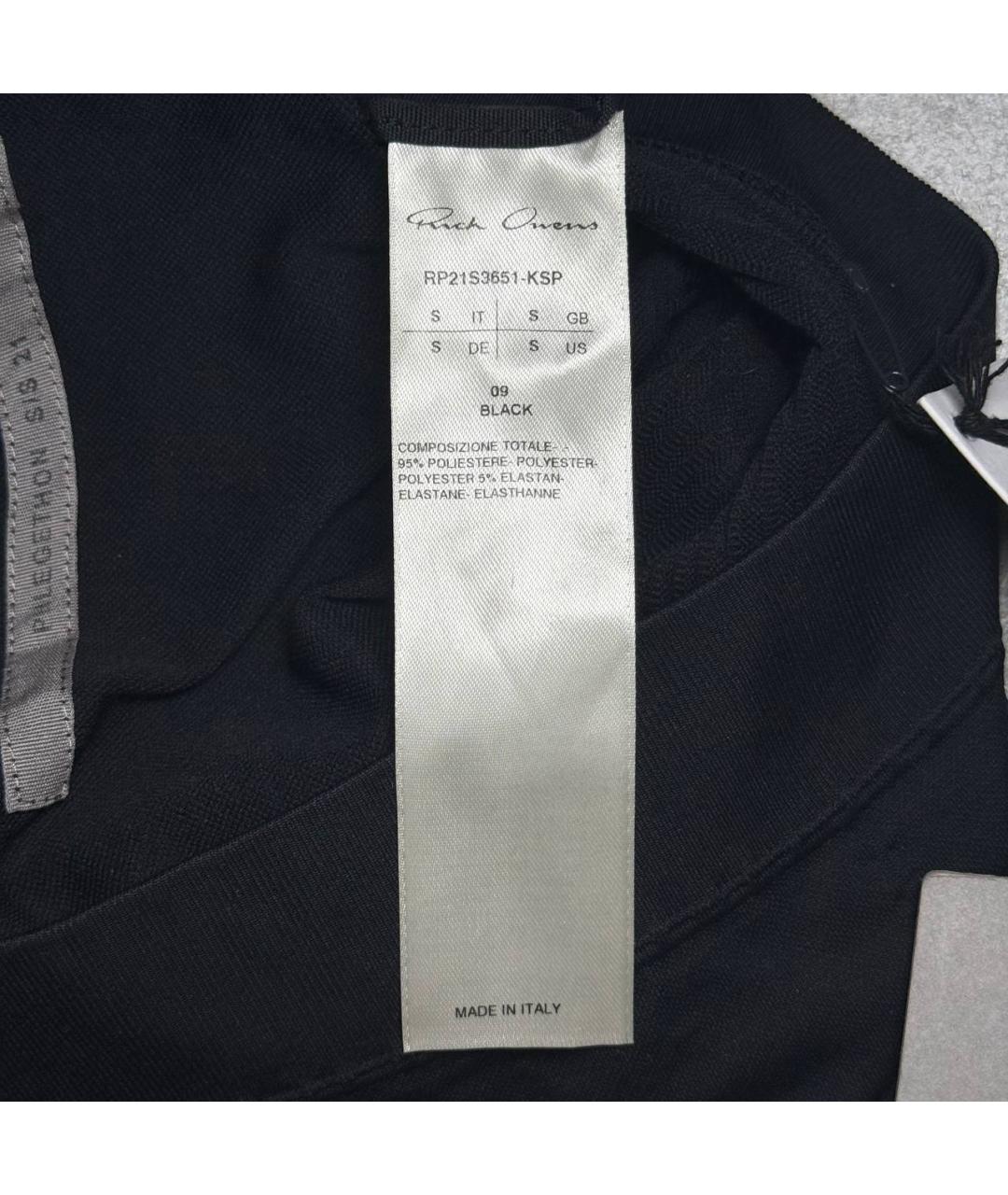 RICK OWENS Черные шорты, фото 9