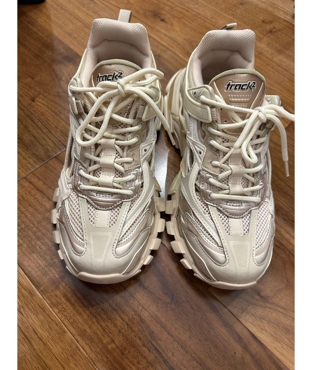 BALENCIAGA Бежевые кроссовки, фото 2