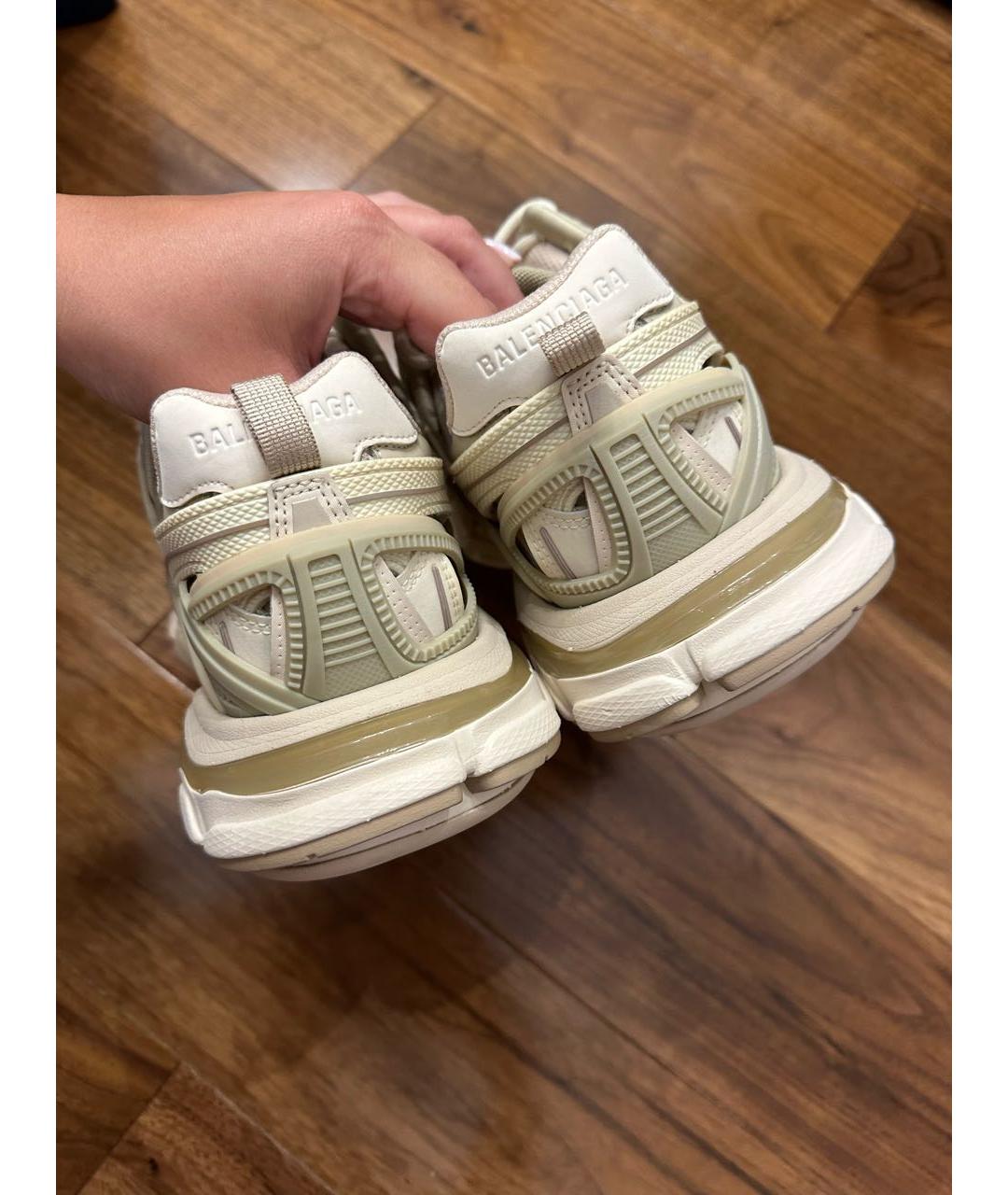 BALENCIAGA Бежевые кроссовки, фото 3