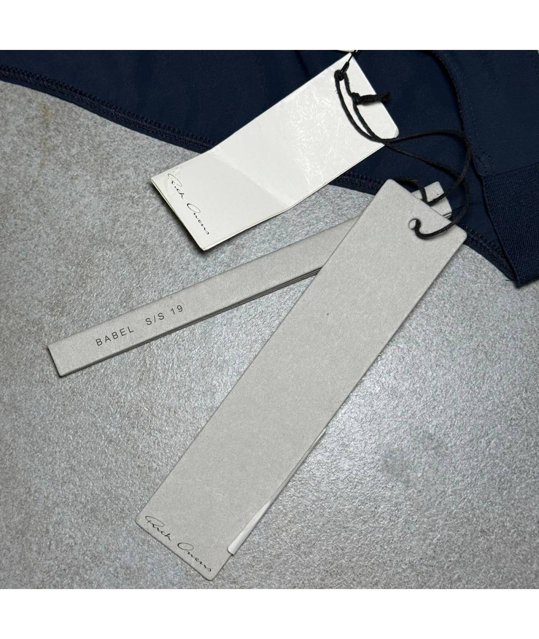 RICK OWENS Синий купальник, фото 6