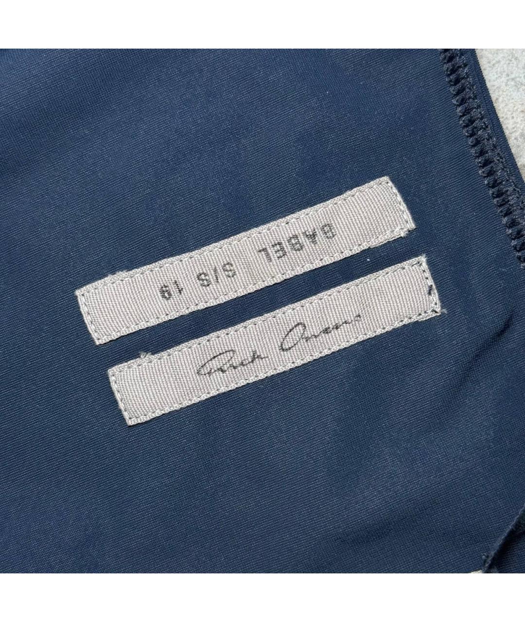 RICK OWENS Синий купальник, фото 4