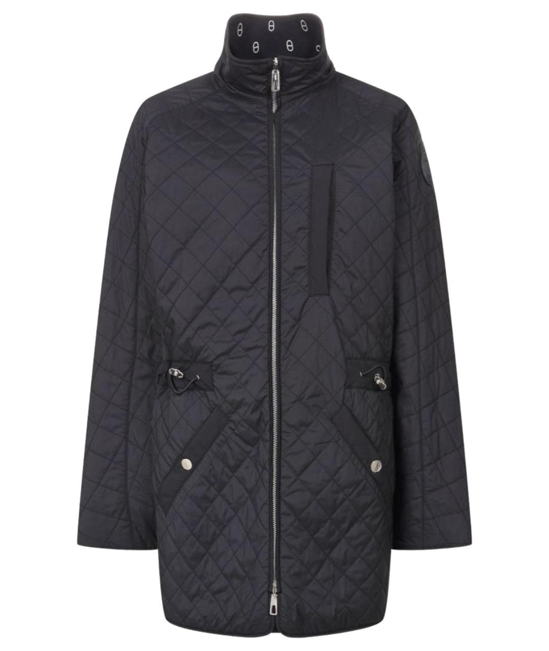 HERMES Темно-синяя полиэстеровая куртка, фото 1