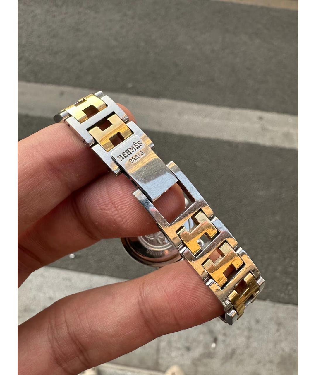 HERMES Белые часы, фото 2