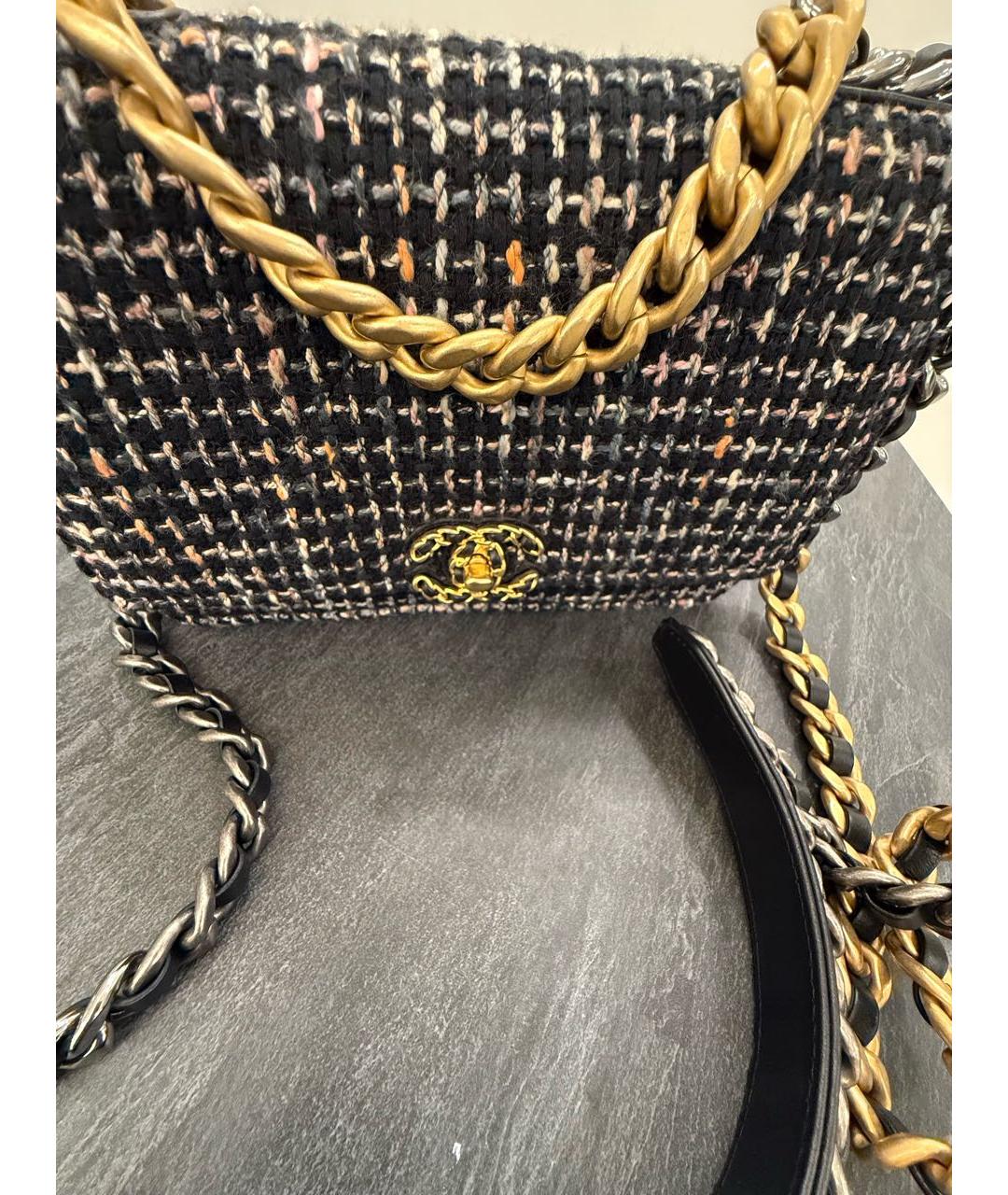 CHANEL Твидовая сумка через плечо, фото 7