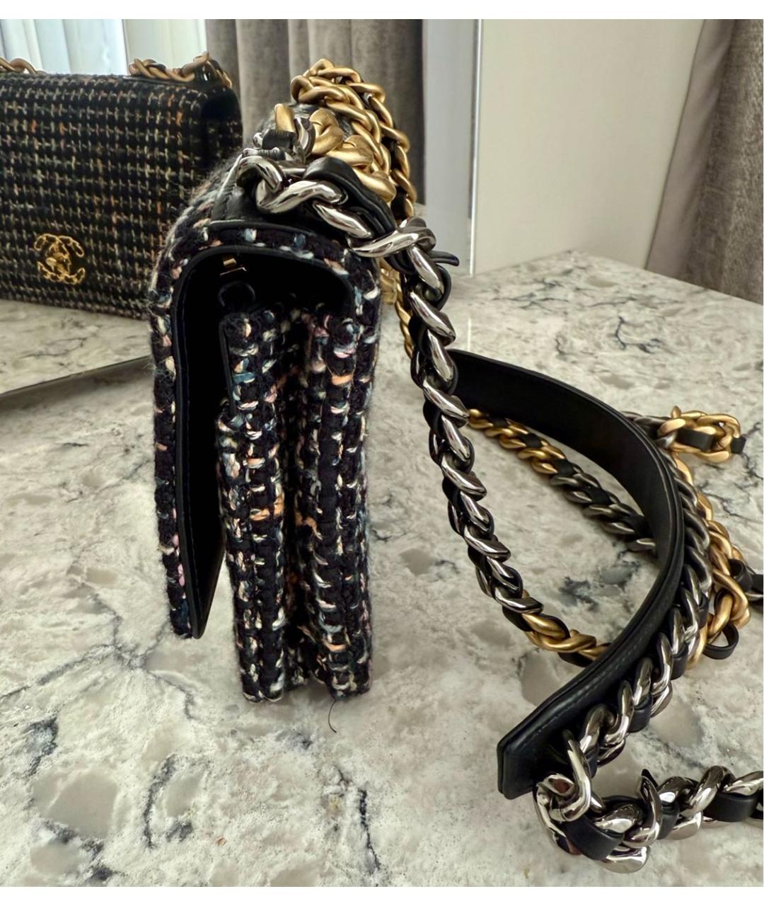 CHANEL Твидовая сумка через плечо, фото 3