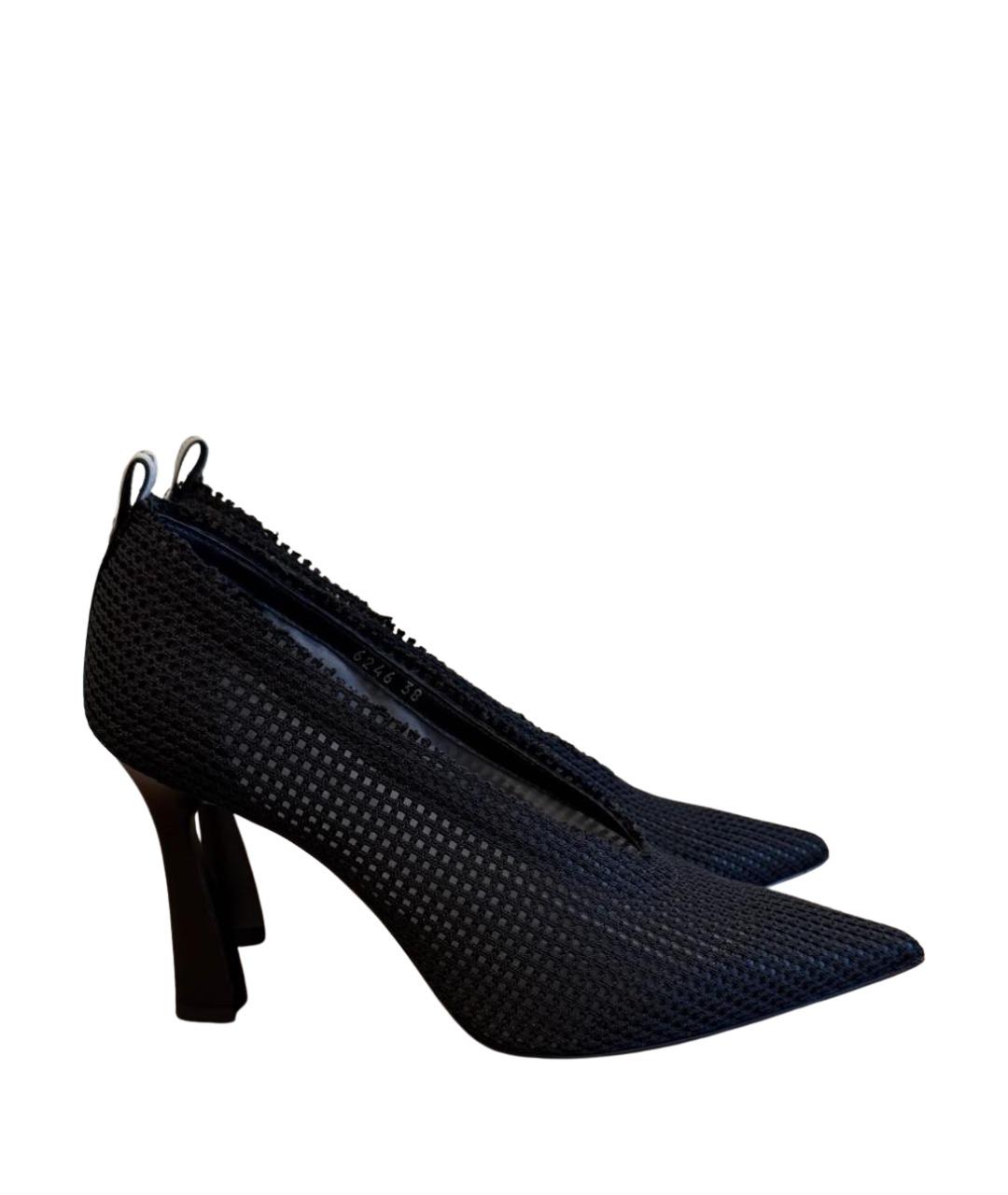 PREMIATA Черные текстильные туфли, фото 1