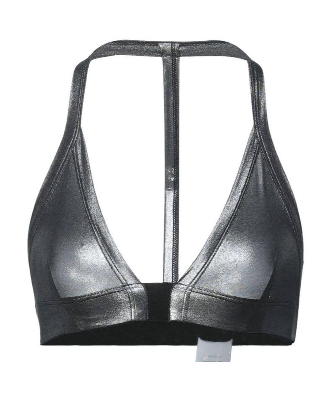 RICK OWENS Серебрянный купальник, фото 3