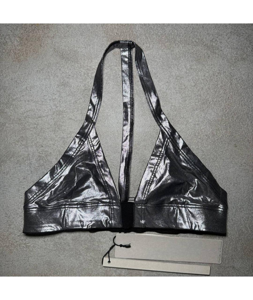 RICK OWENS Серебрянный купальник, фото 10