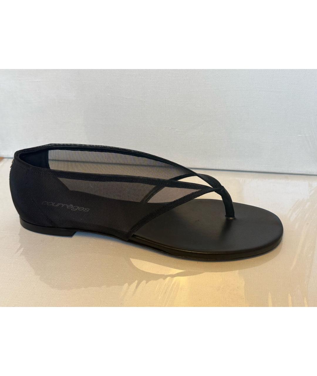 COURREGES Черные кожаные балетки, фото 5