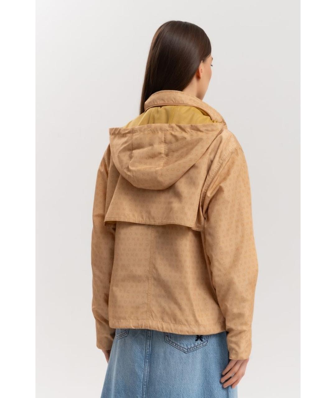 JOHN RICHMOND Бежевая полиэстеровая куртка, фото 5