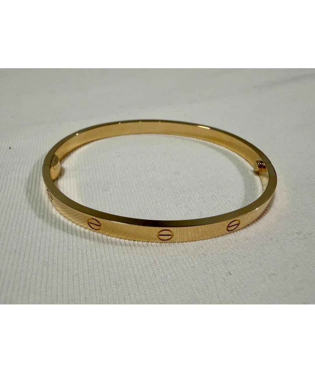 CARTIER Золотой браслет из желтого золота, фото 9