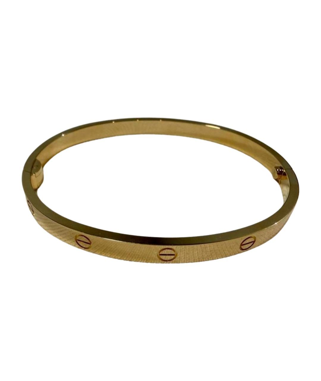 CARTIER Золотой браслет из желтого золота, фото 1