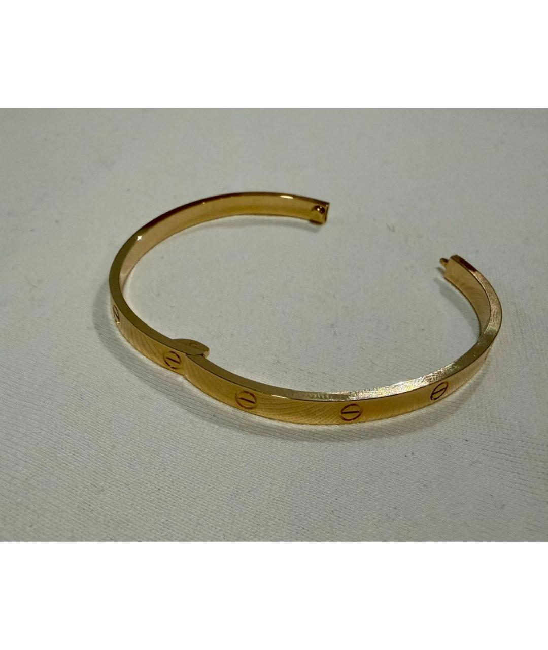 CARTIER Золотой браслет из желтого золота, фото 3