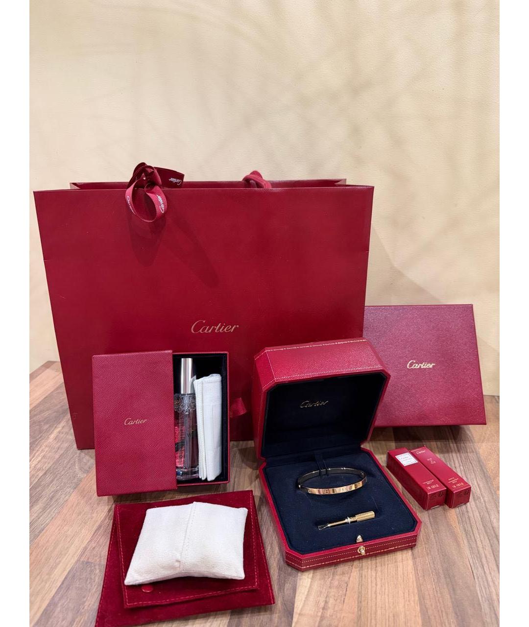 CARTIER Золотой браслет из желтого золота, фото 7