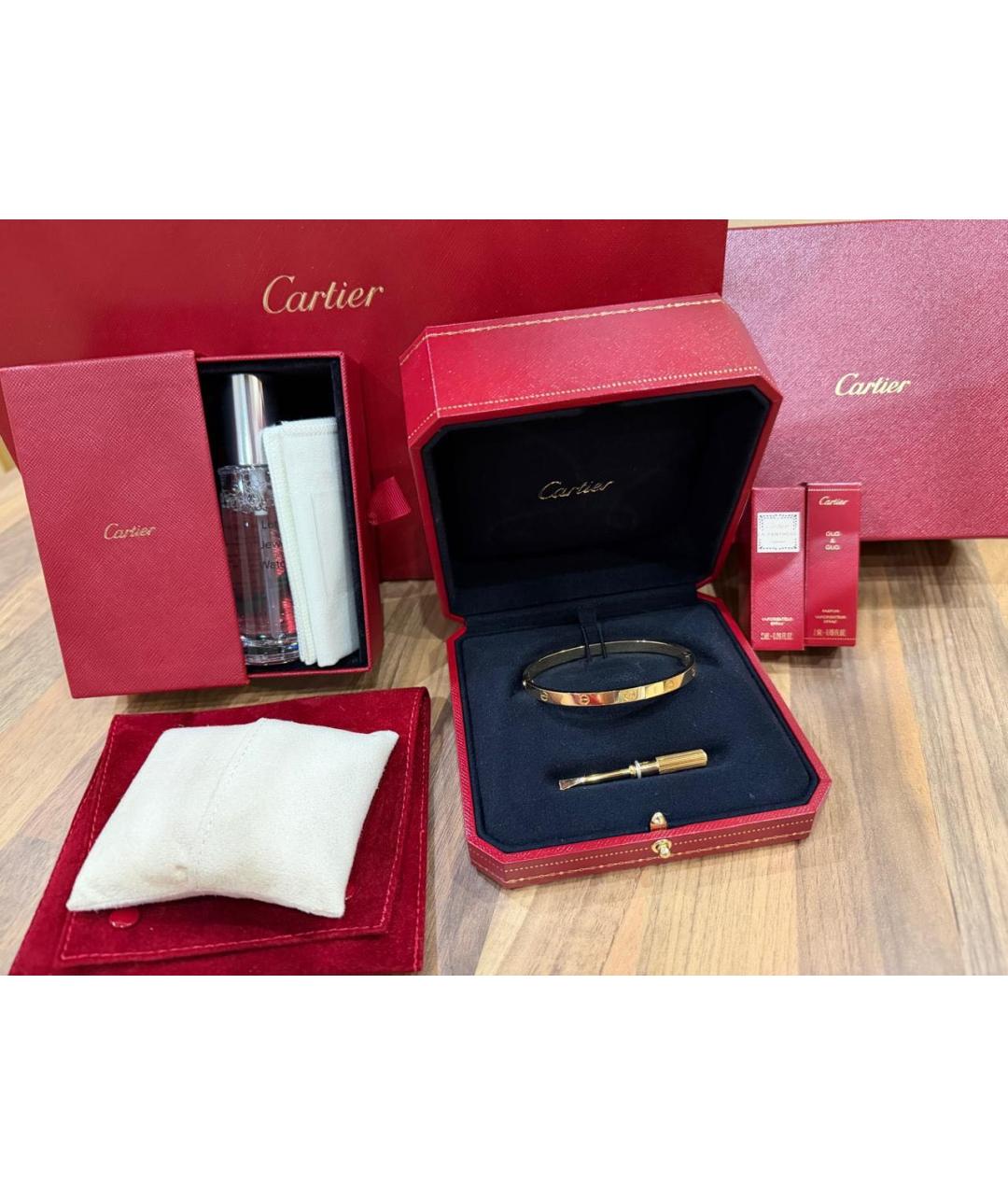 CARTIER Золотой браслет из желтого золота, фото 5