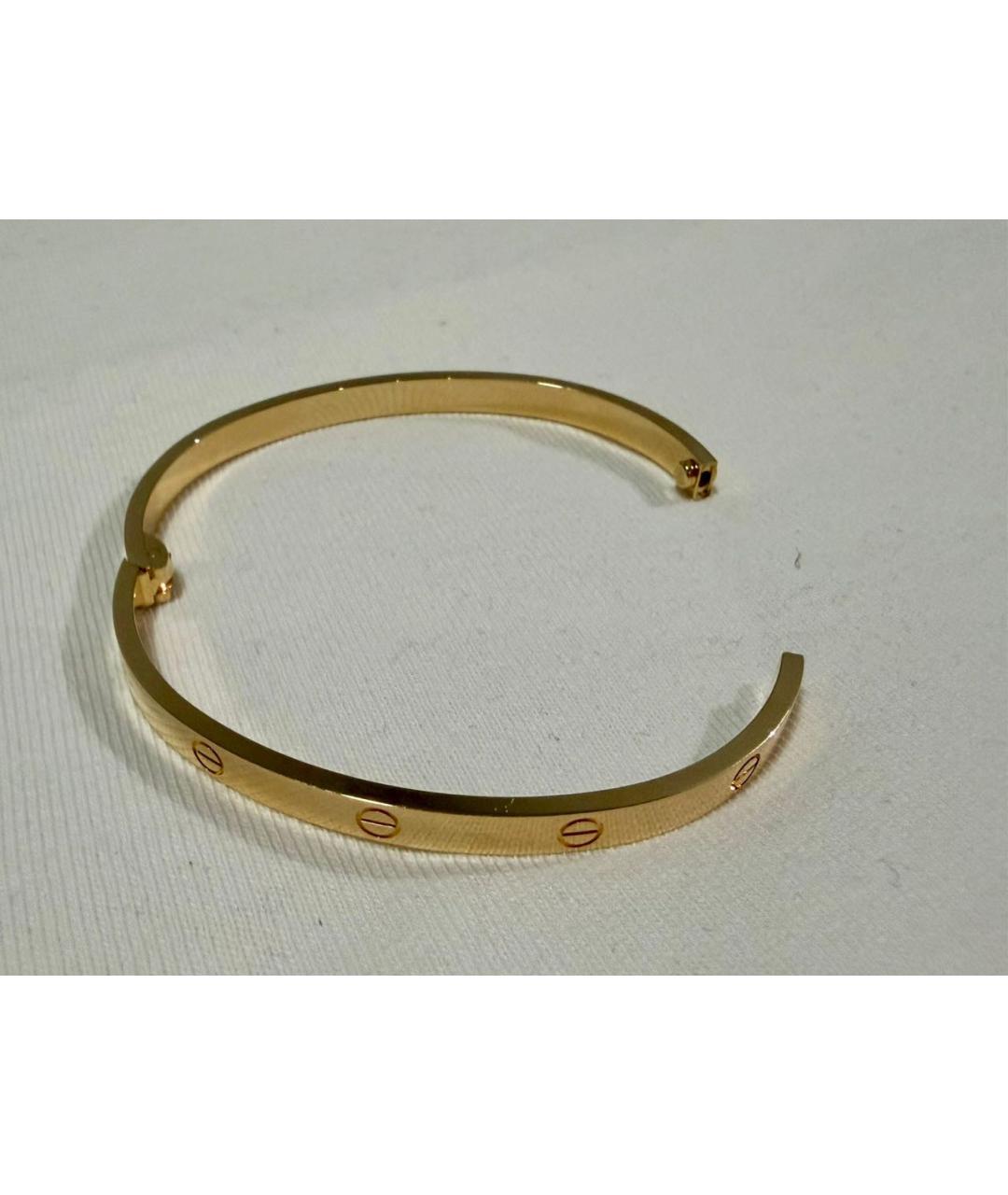 CARTIER Золотой браслет из желтого золота, фото 4