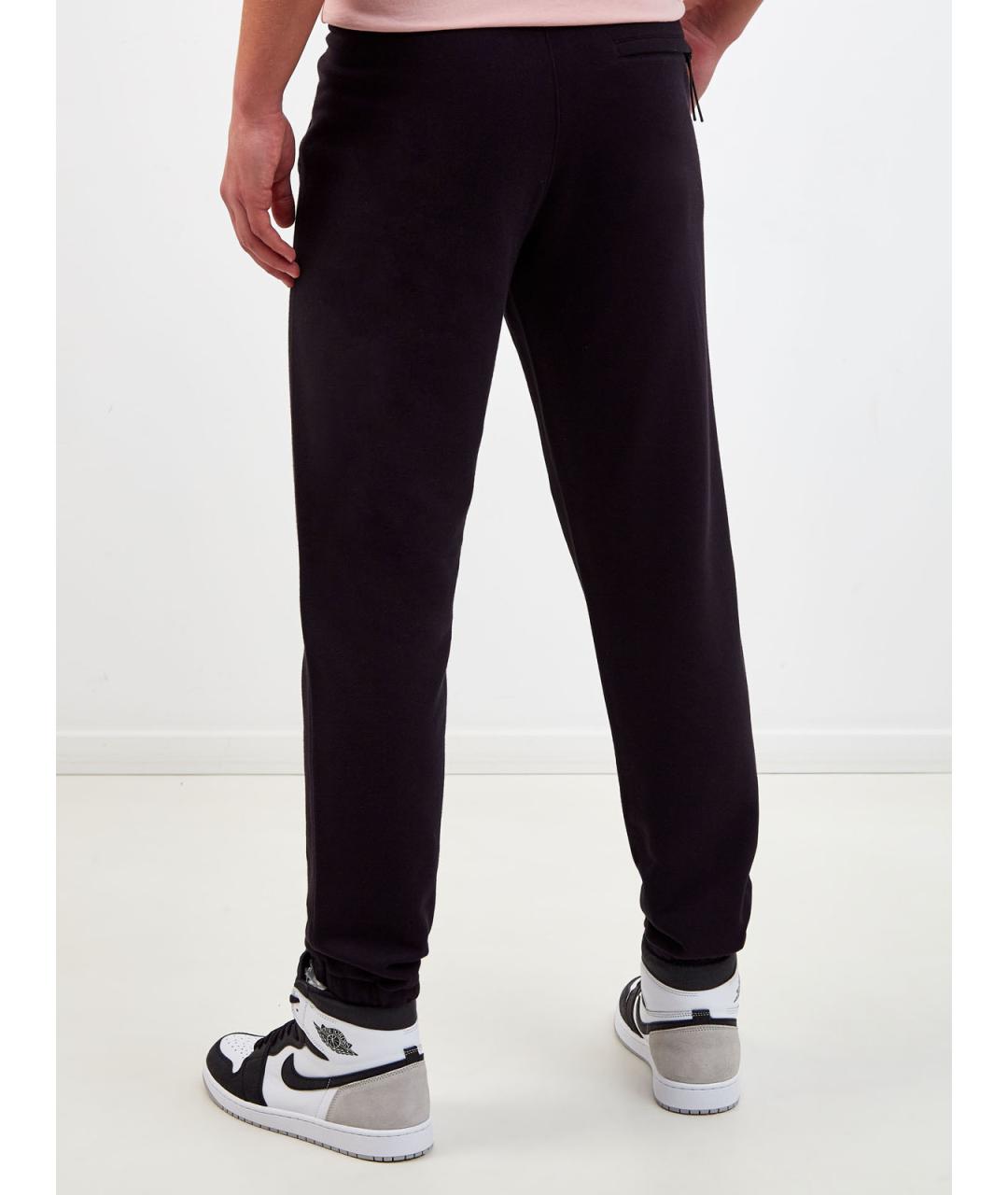 CP COMPANY Черные хлопковые повседневные брюки, фото 4