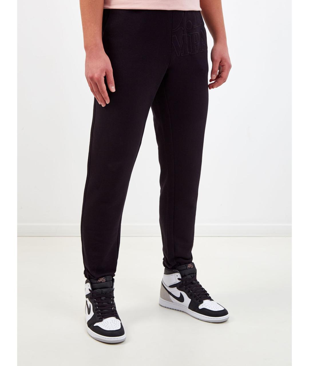 CP COMPANY Черные хлопковые повседневные брюки, фото 3