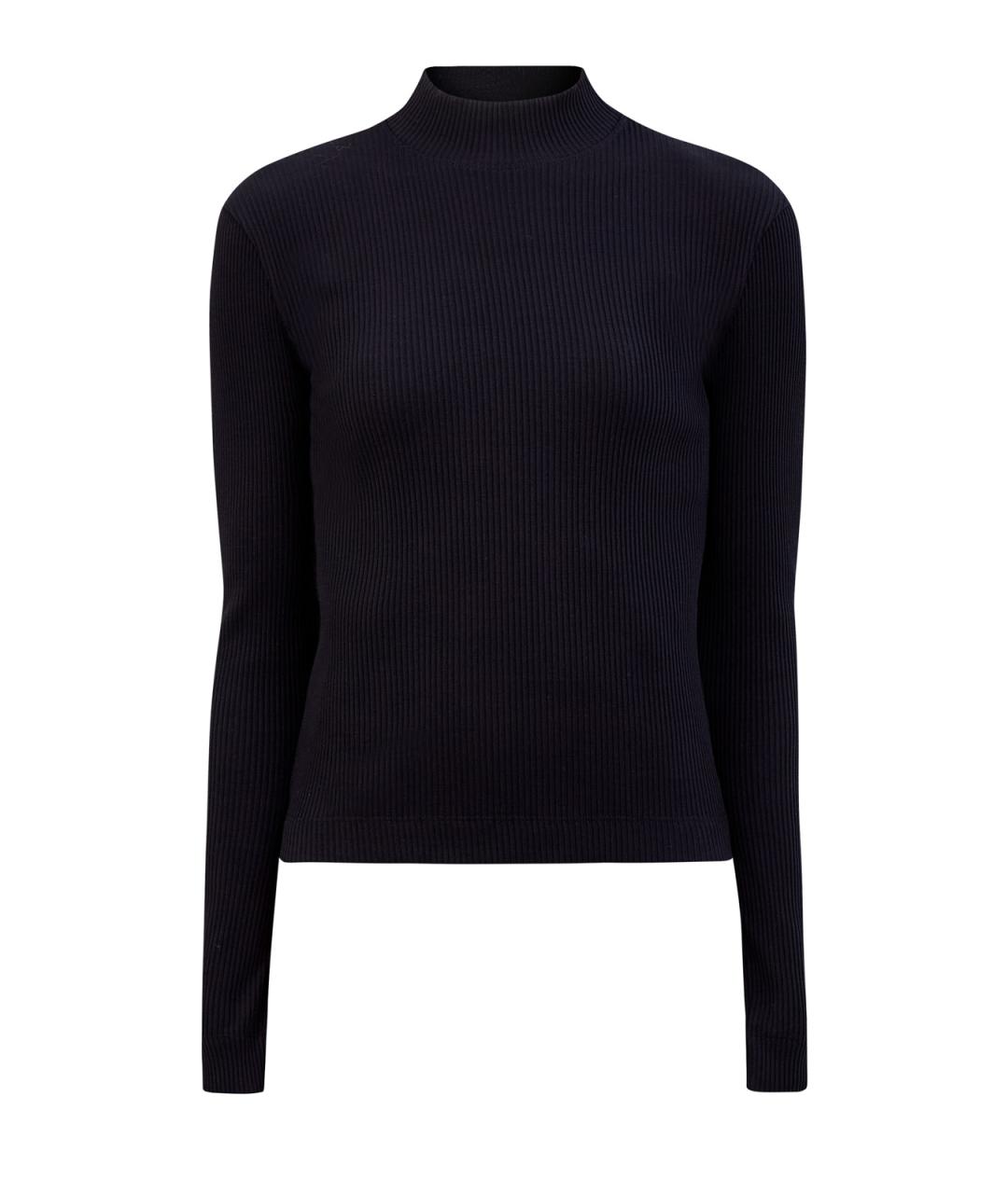 BRUNELLO CUCINELLI Черный хлопковый джемпер / свитер, фото 1