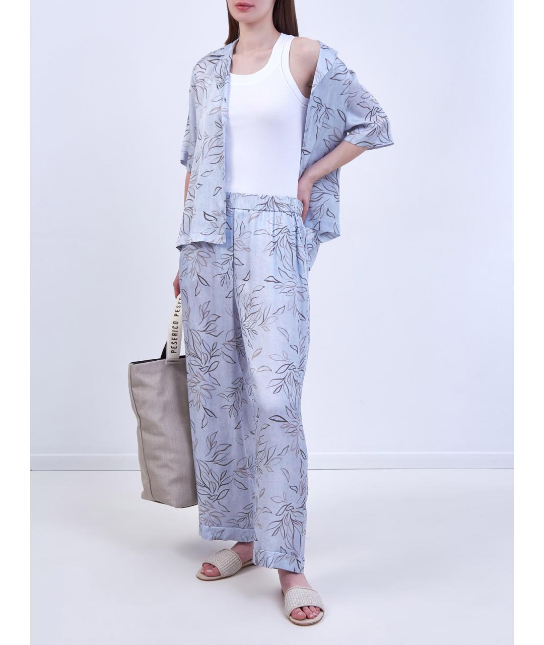 PESERICO Белая хлопковая майка, фото 2