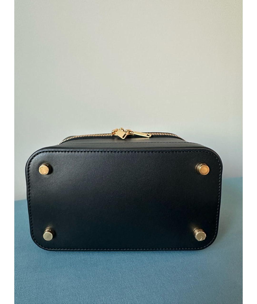 CELINE Черная кожаная сумка через плечо, фото 6