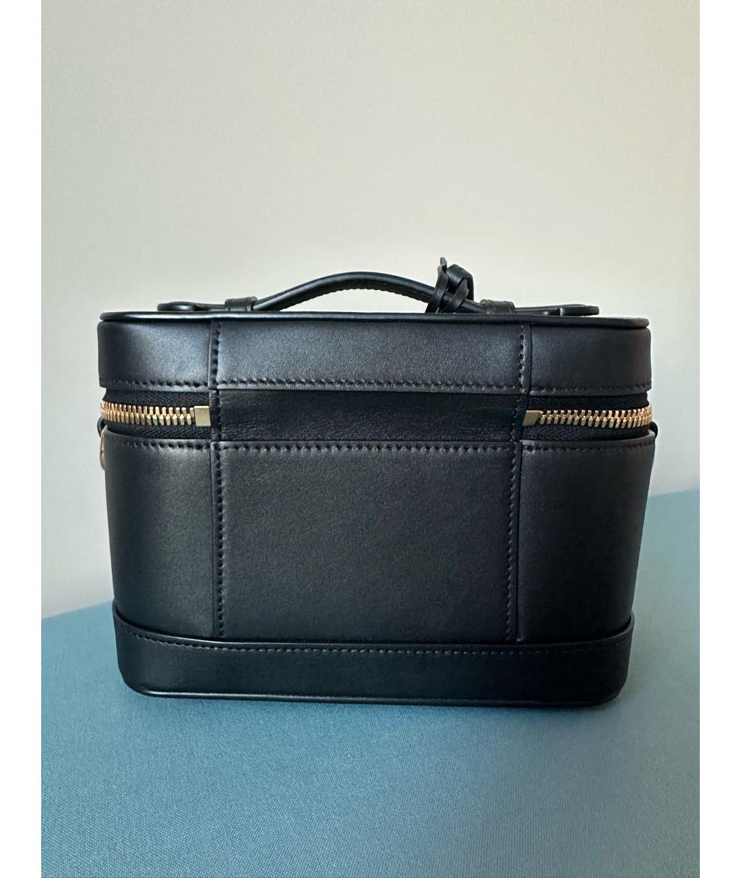 CELINE Черная кожаная сумка через плечо, фото 3