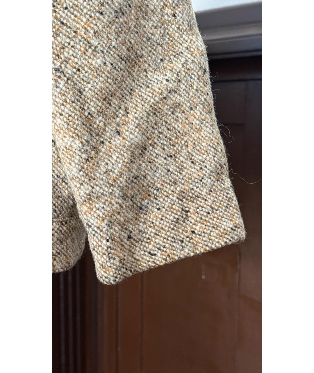 VALENTINO Бежевый жакет/пиджак, фото 5