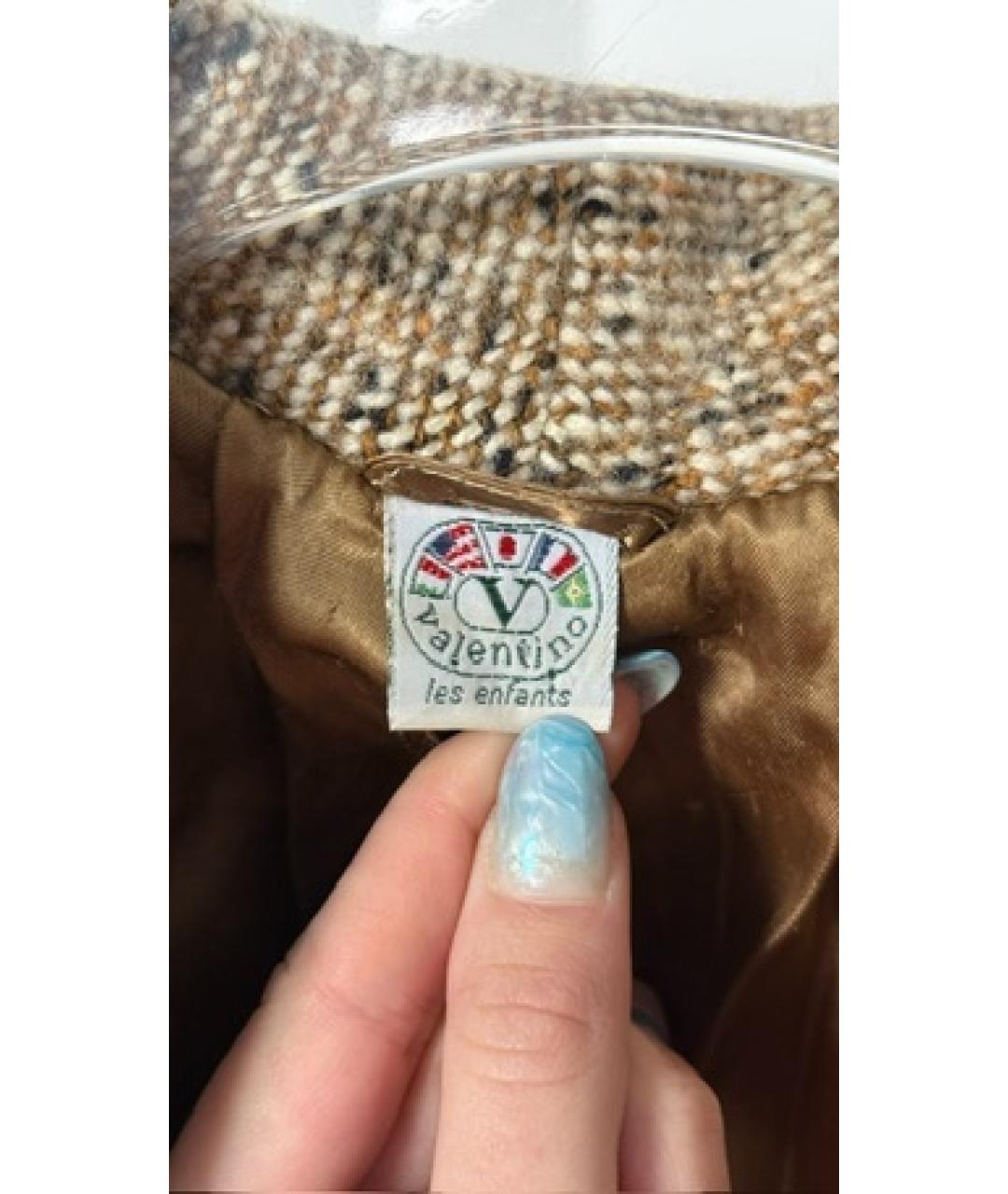 VALENTINO Бежевый жакет/пиджак, фото 3