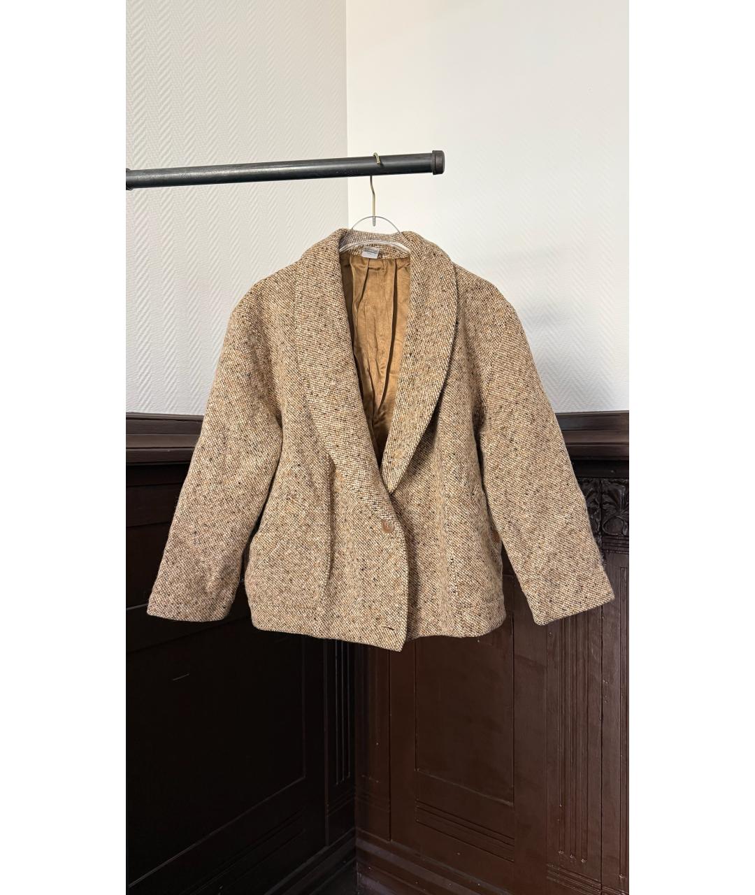 VALENTINO Бежевый жакет/пиджак, фото 6