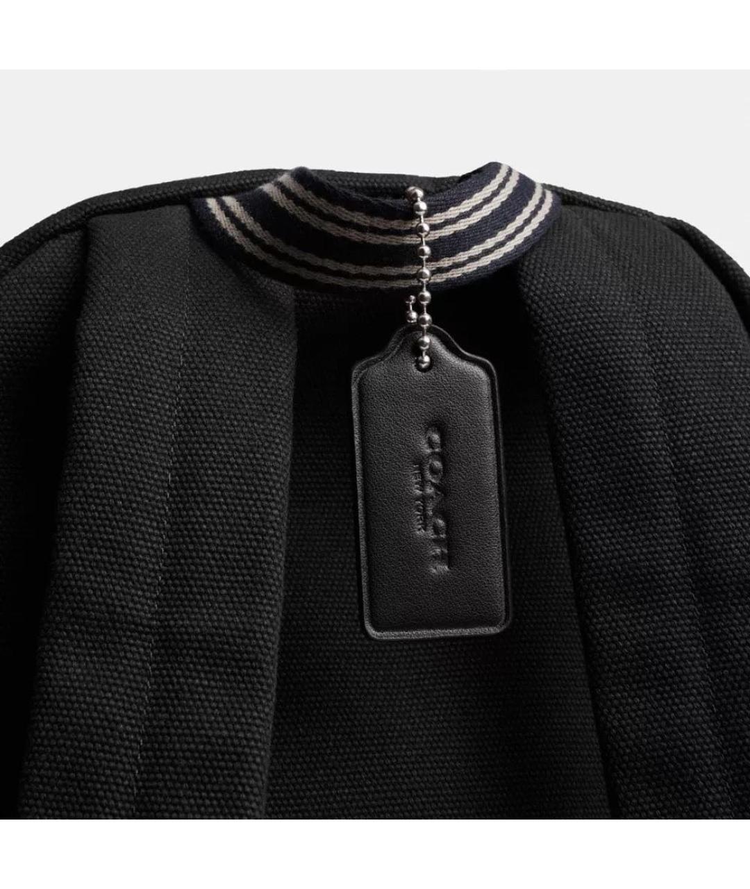 COACH Черный рюкзак, фото 6