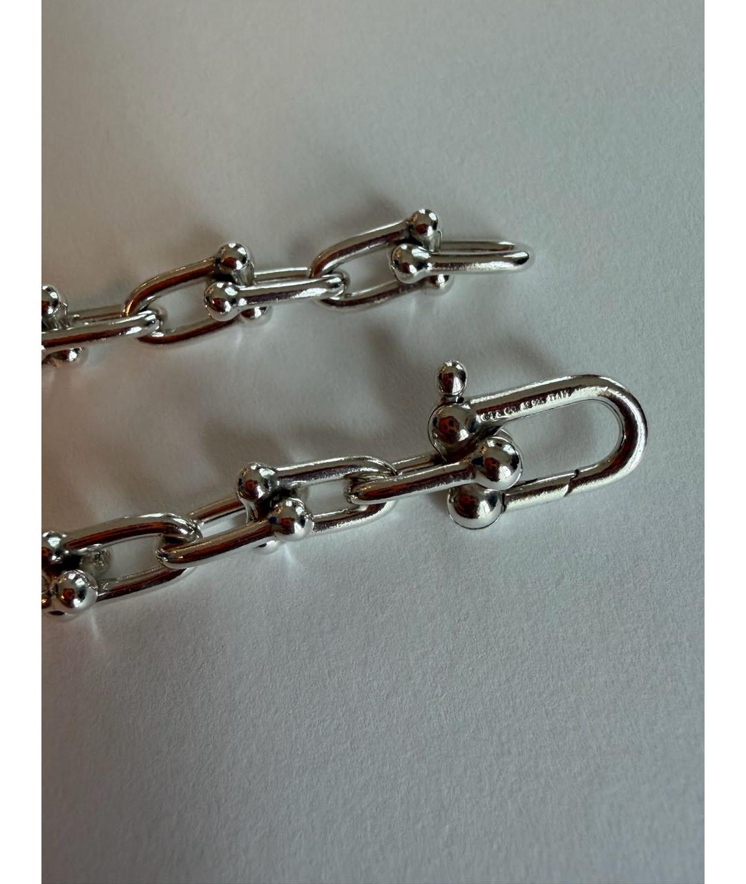 TIFFANY&CO Серебрянный серебряный браслет, фото 7
